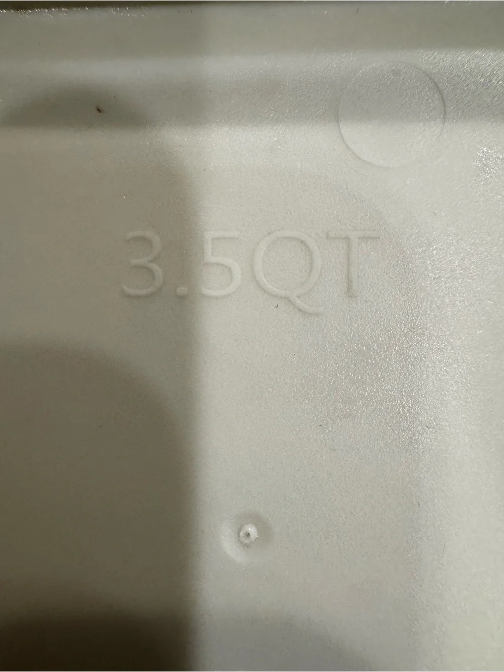 Crofton 3.5 Qt Sage Green Mixing Bowl Non Slip Base Pour Spouts